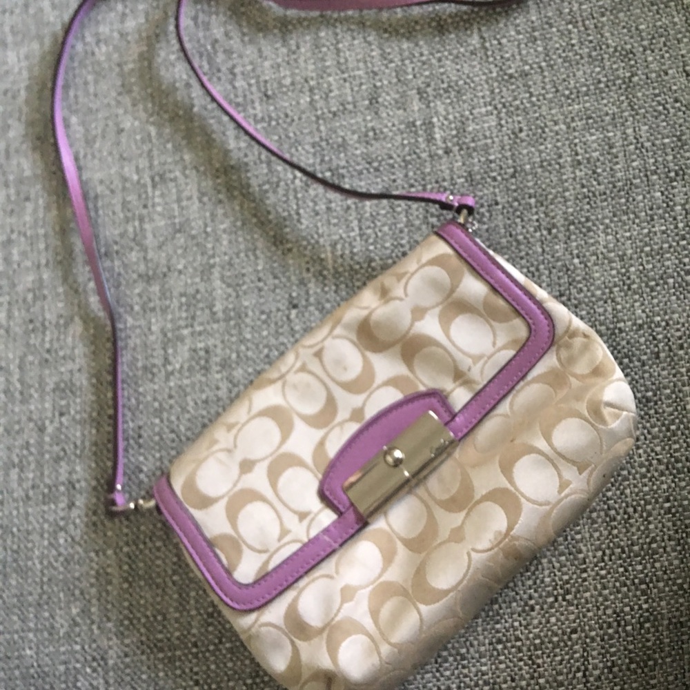 Coach crossbody size purse